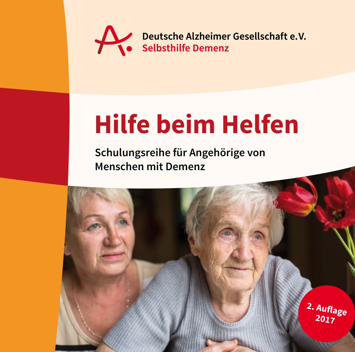 Schulungsreihe „Hilfe beim Helfen“ CD-Cover der Schulungsreihe „Hilfe beim Helfen“