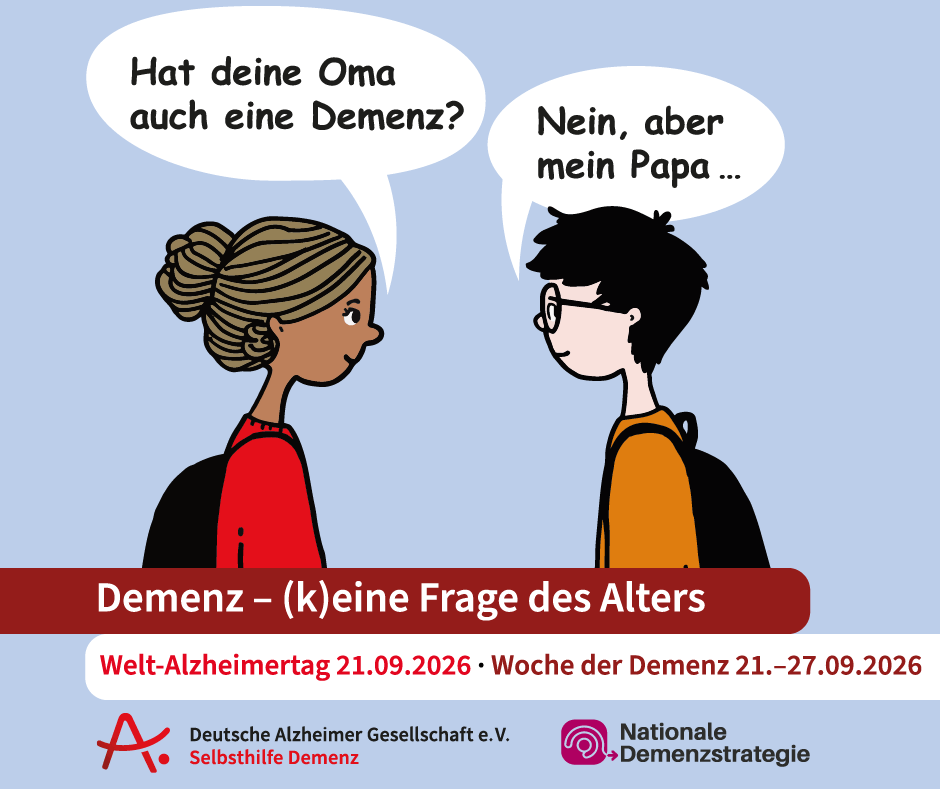 Social Media Grafik zum Welt-Alzheimertag 2026