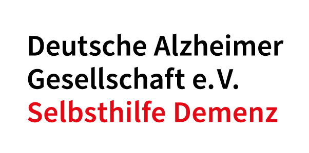 Schriftzug Deutsche Alzheimer Gesellschaft