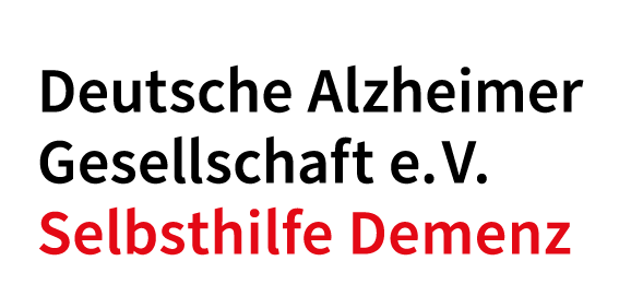Schriftzug Deutsche Alzheimer Gesellschaft