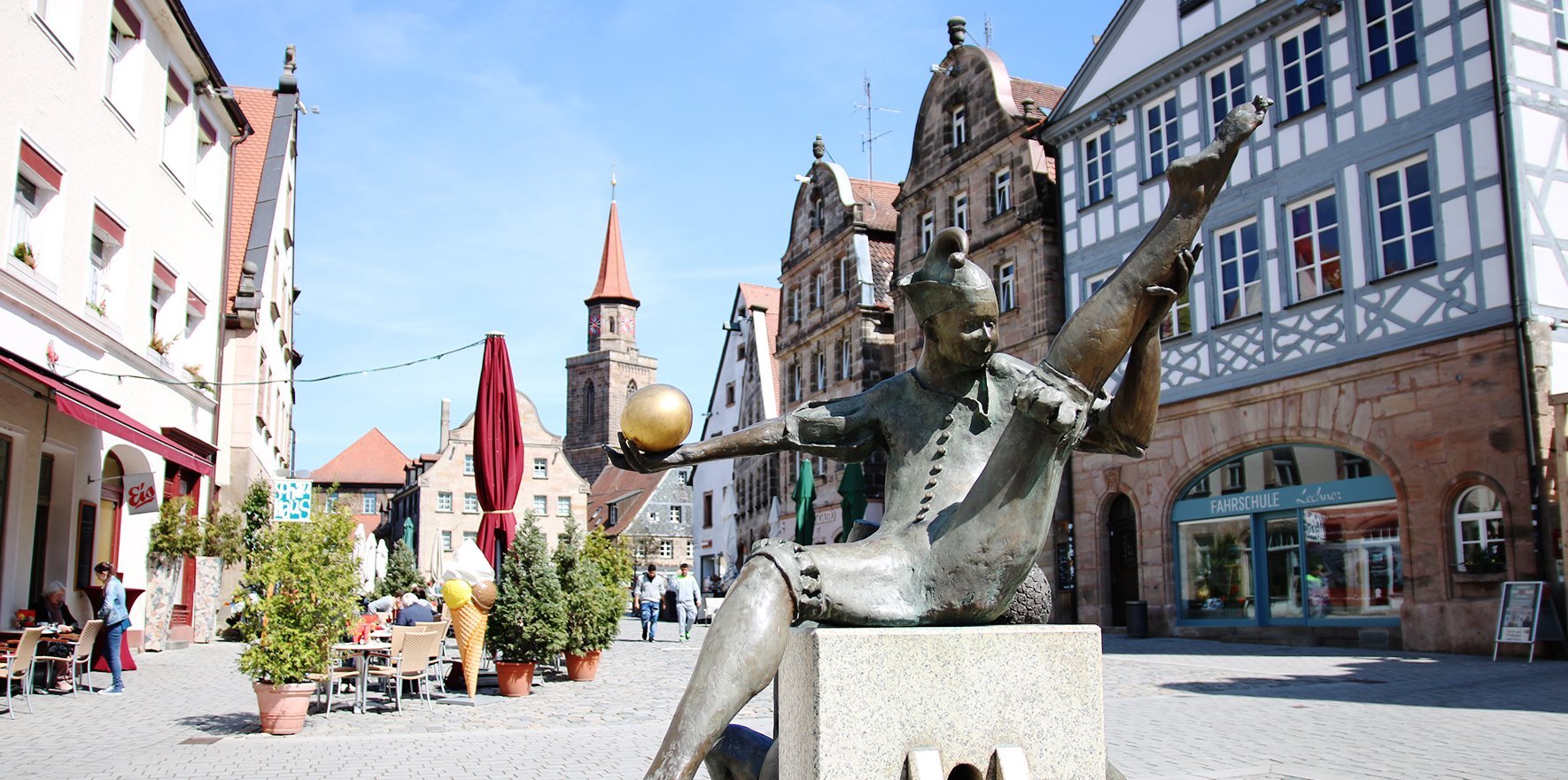 Der Grüne Markt in Fürth © TI-Fürth, Julia Stiller
